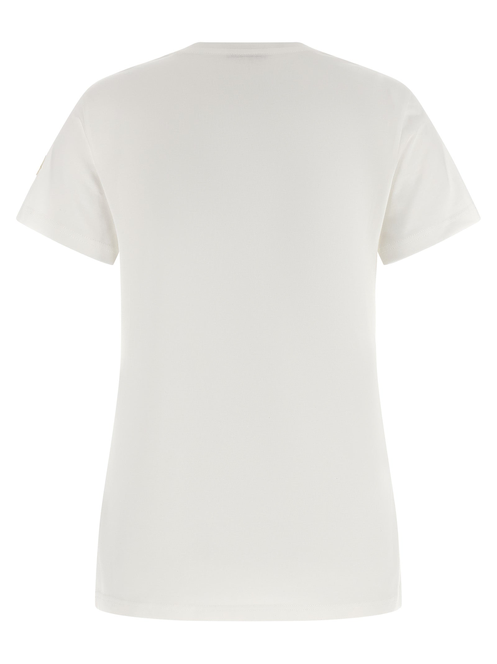 Logo patch t-shirt White Cotton