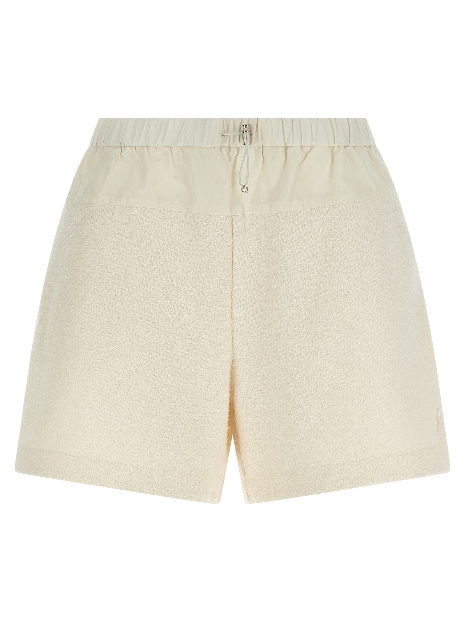 Bouclé shorts White Polyester Bermuda