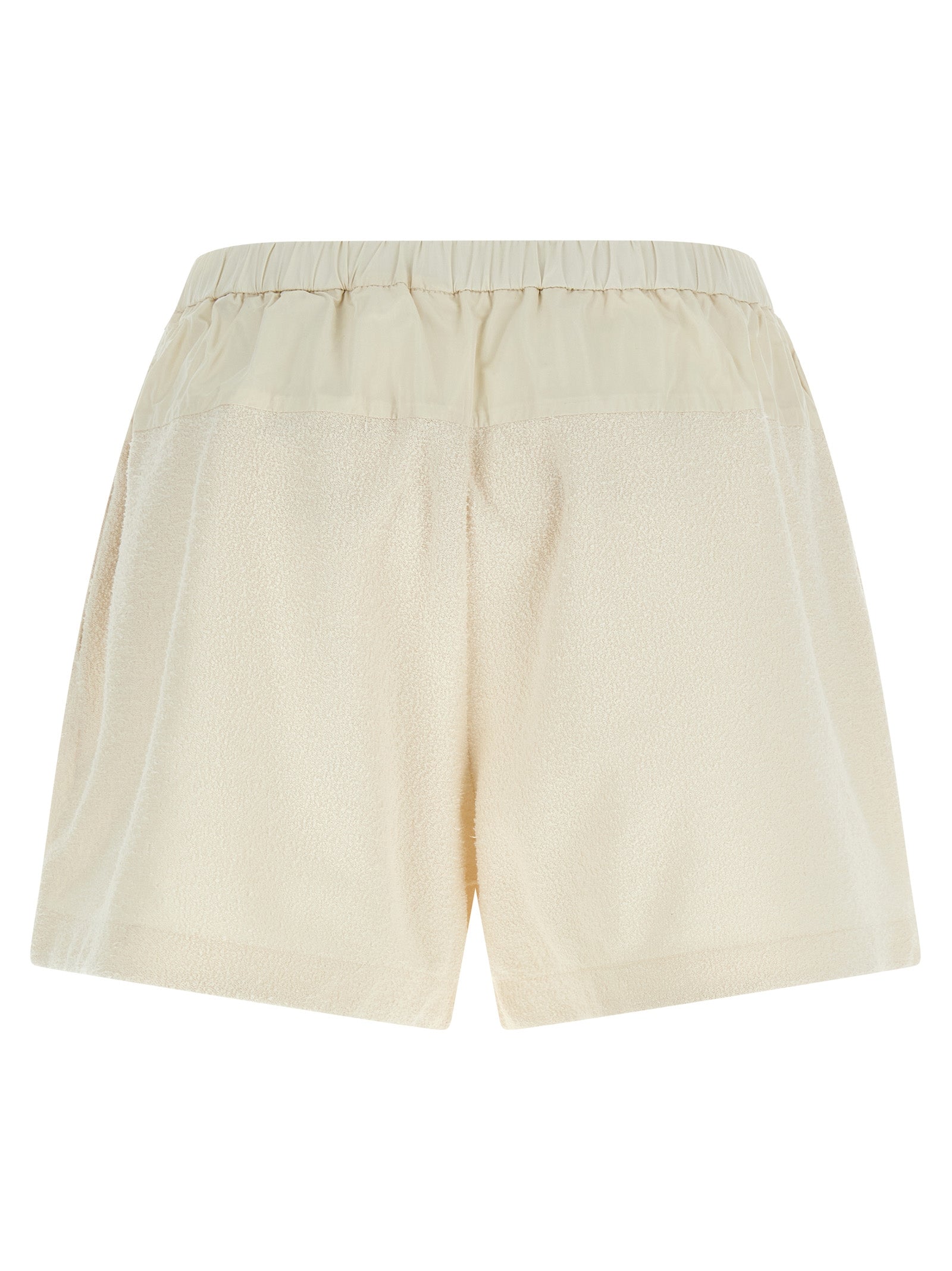 Bouclé shorts White Polyester Bermuda