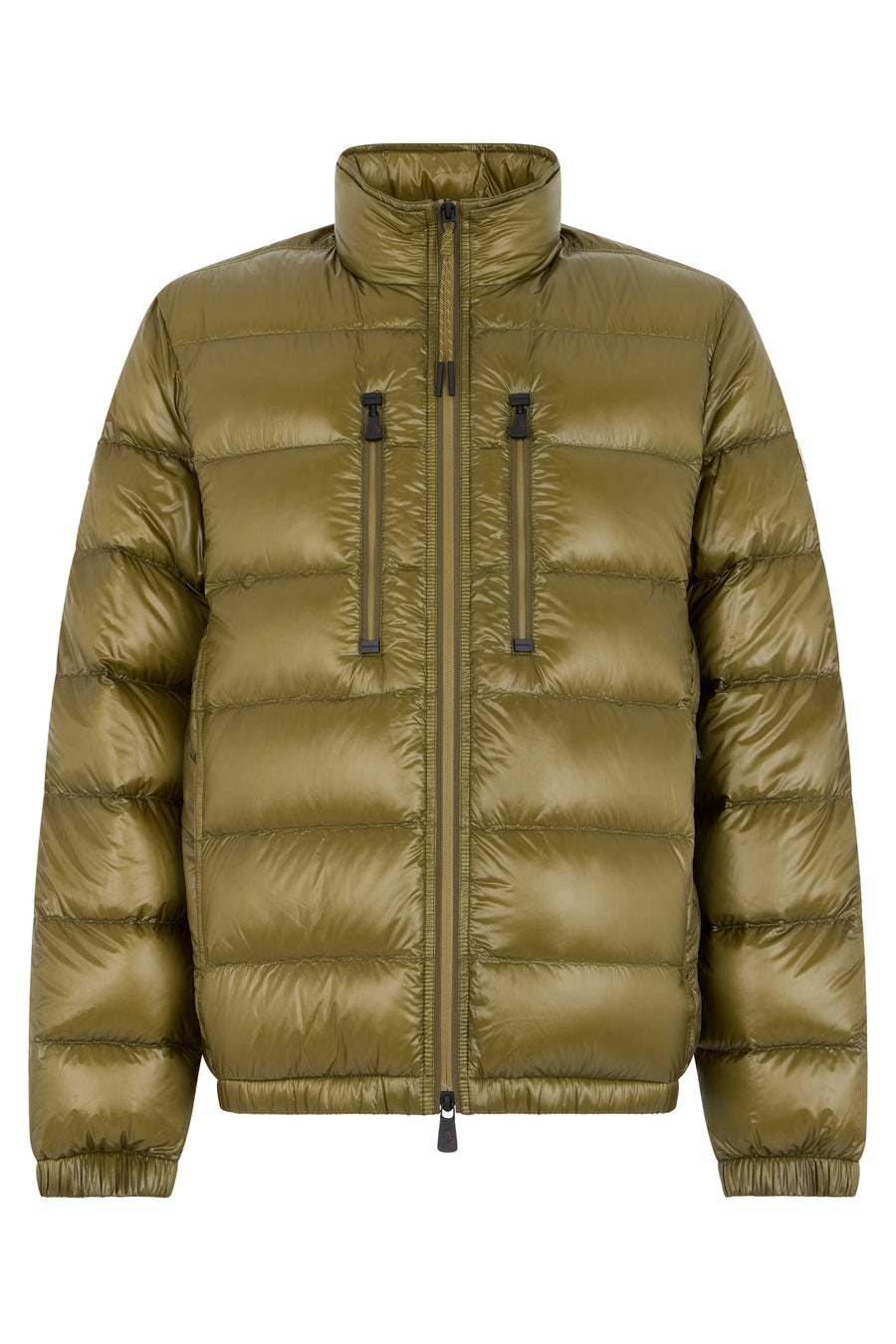 Padded Ski Jacket Green Polyester & Down