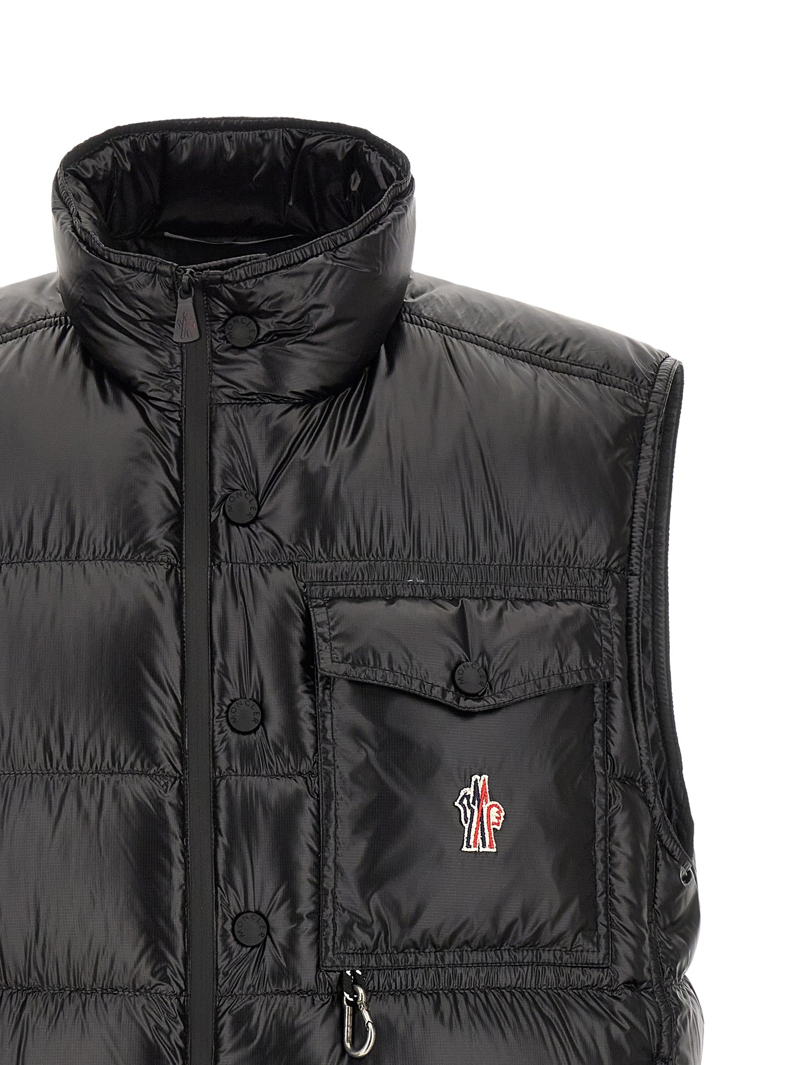 Uychi vest Black Polyester Gilet