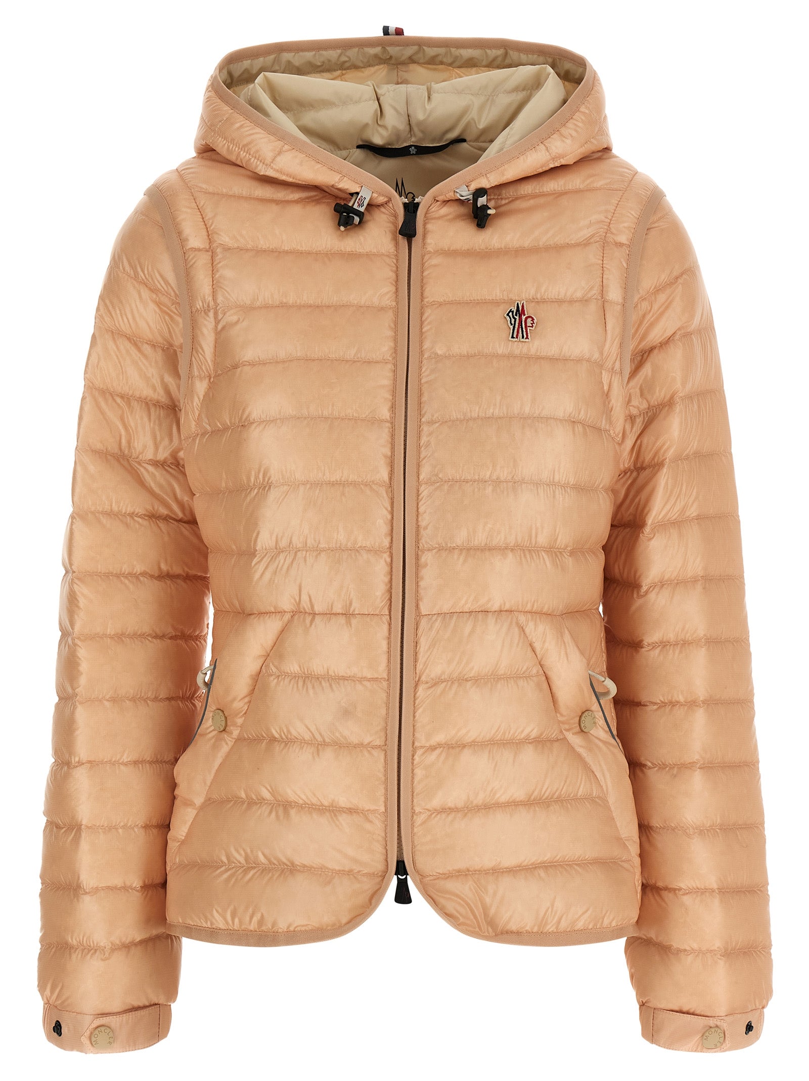 2-in-1 Karura down jacket Pink Polyamide Jacket, Parka, Casual