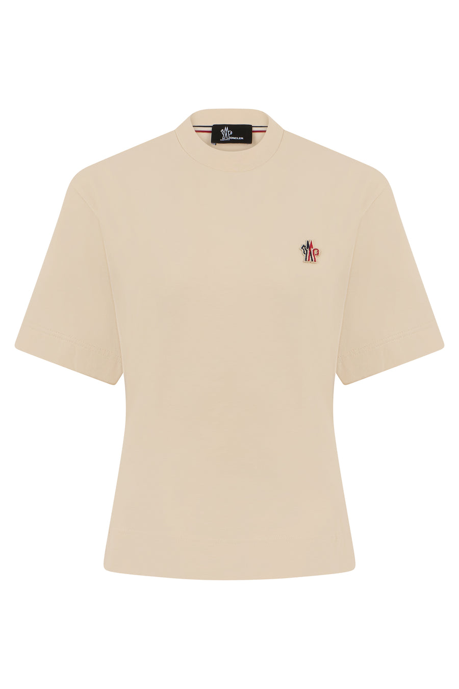 Cotton T-Shirt Beige T-shirts & Jerseys