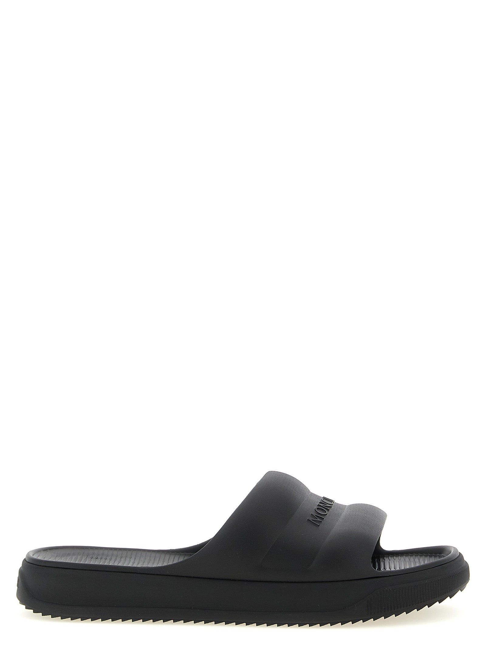 Moncler Altive slides Black Elastane Sandal