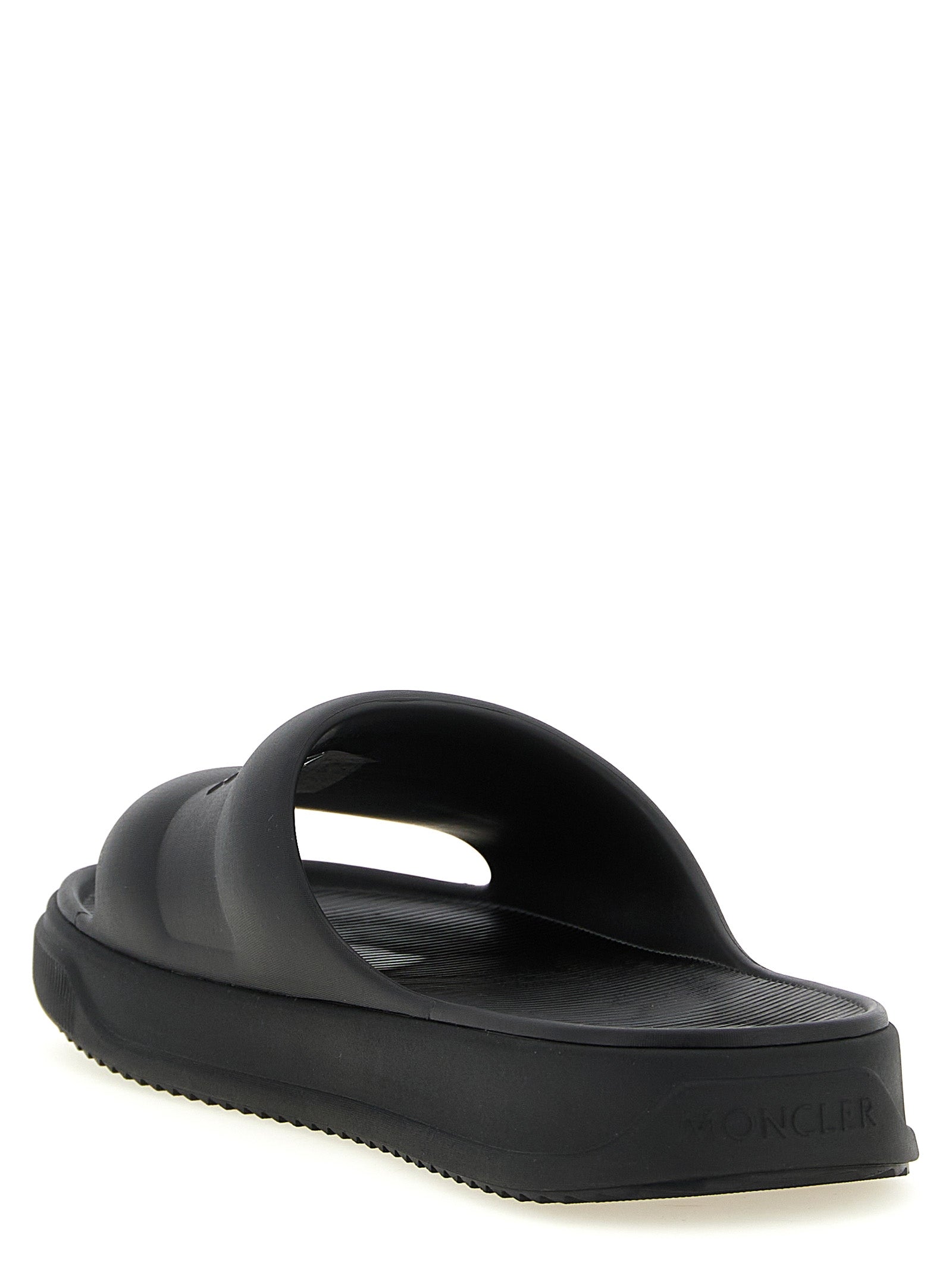 Moncler Altive slides Black Elastane Sandal