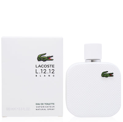 Lacoste L.12.12 Blanc Eau De Toilette Spray 3.3 Oz One Color Perfumes