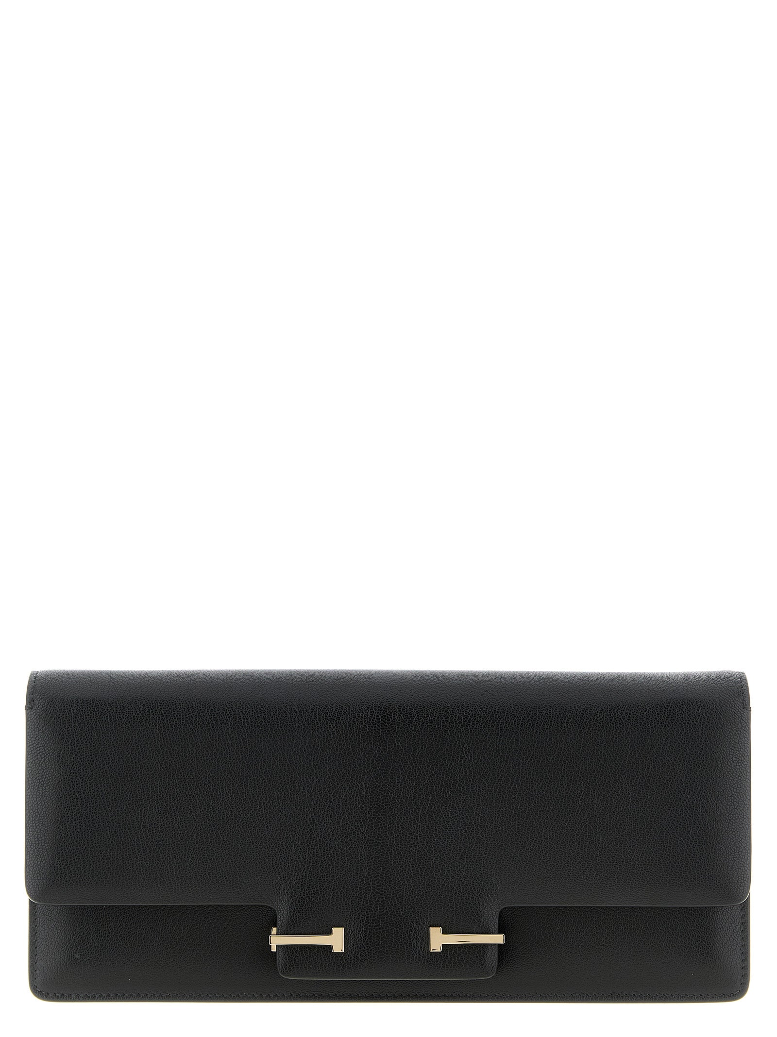 Supple Grain shoulder bag Black