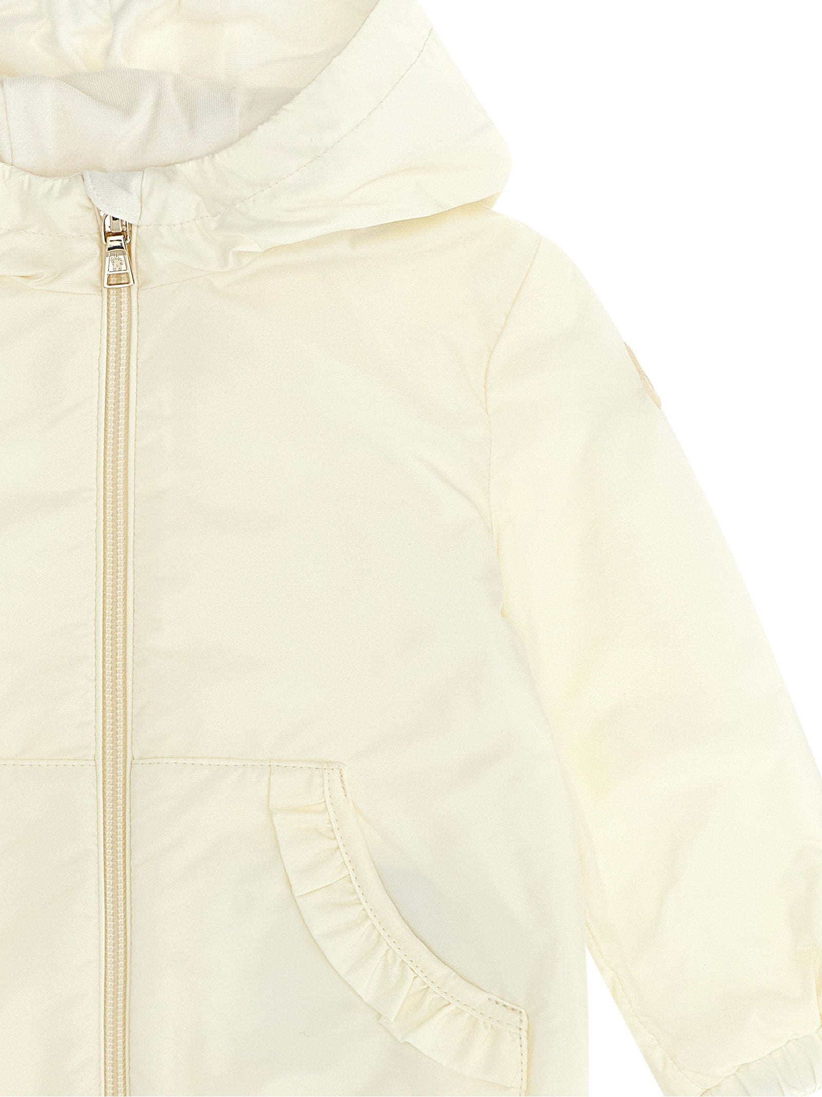 Nigar hooded jacket White Polyamide Down Jacket, Parka, Casual