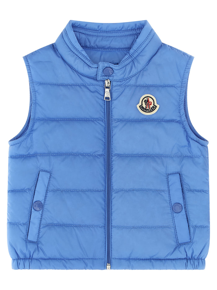 New Amaury vest Light Blue Polyamide Gilet