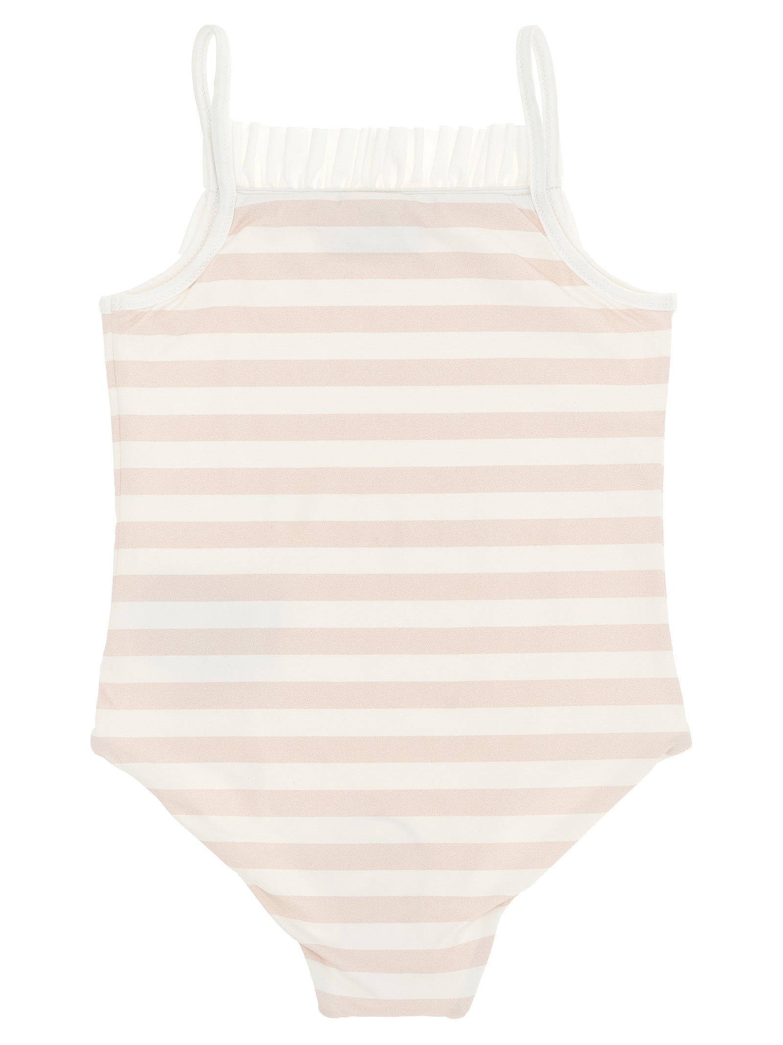 Striped one-piece swimsuit Pink Polyamide Beachwear