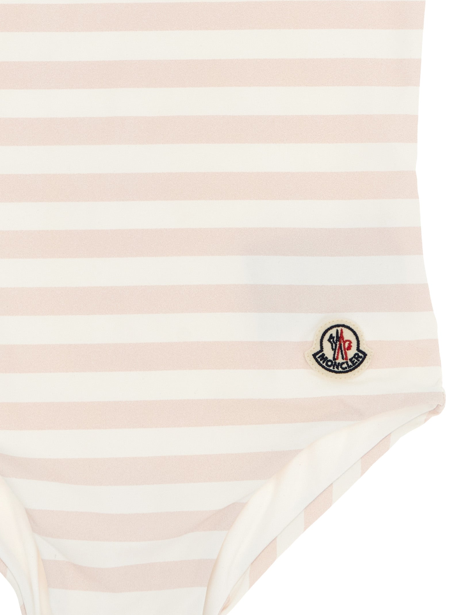 Striped one-piece swimsuit Pink Polyamide Beachwear