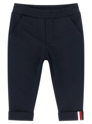 Moncler Enfant Tricolor Ribbon Joggers