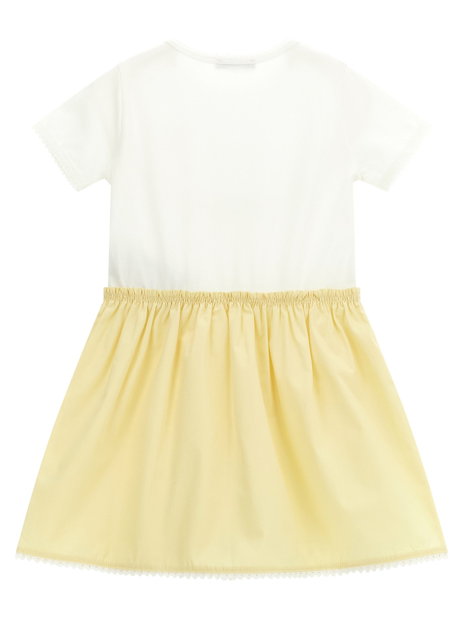 Logo patch dress Multicolor Cotton