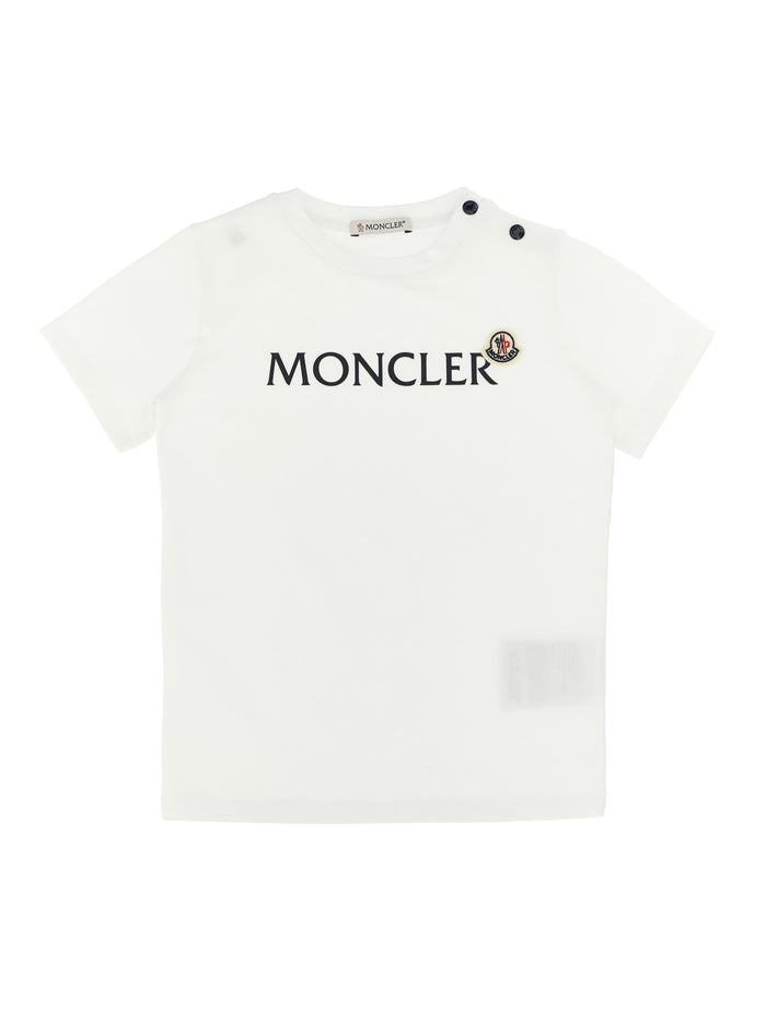 T-shirt + logo bermuda suits White/black Cotton Dress