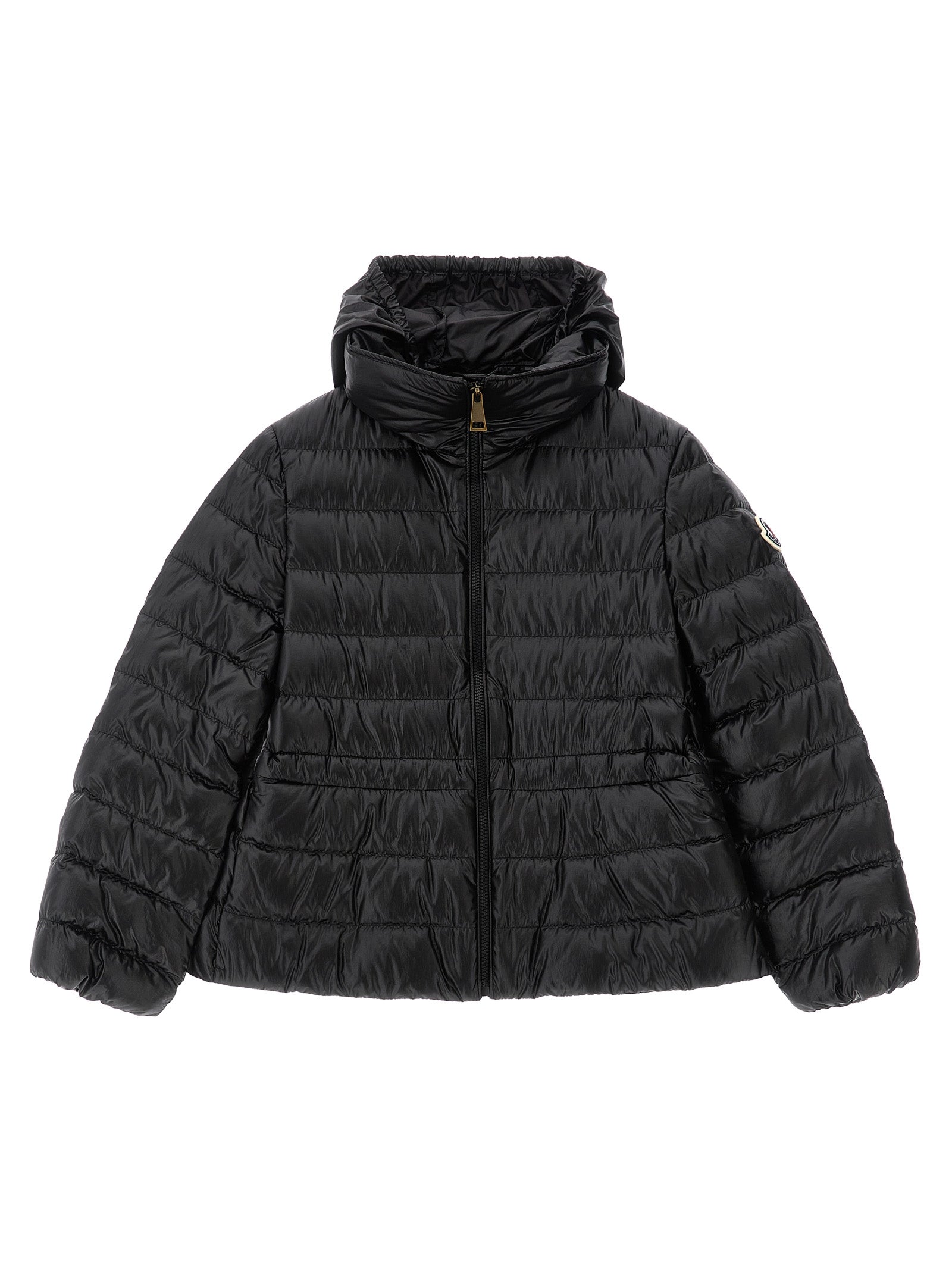 Fem down jacket Black Polyamide Jacket, Parka, Casual