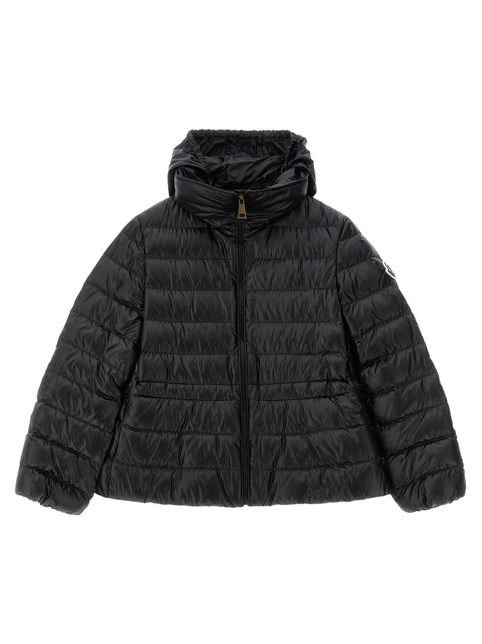 Fem down jacket Black Polyamide Jacket, Parka, Casual