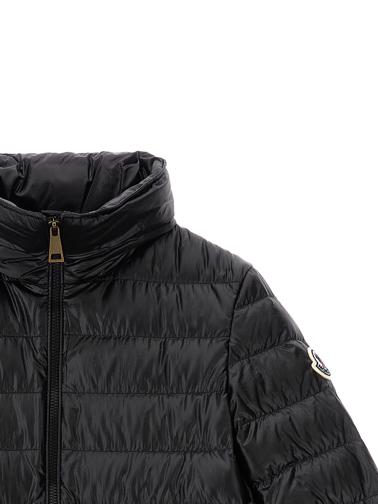 Fem down jacket Black Polyamide Jacket, Parka, Casual