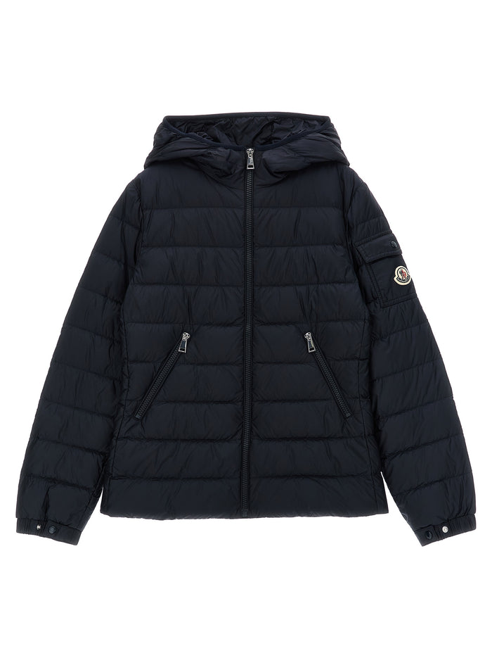 Gles down jacket Blue Polyamide Jacket, Parka, Casual
