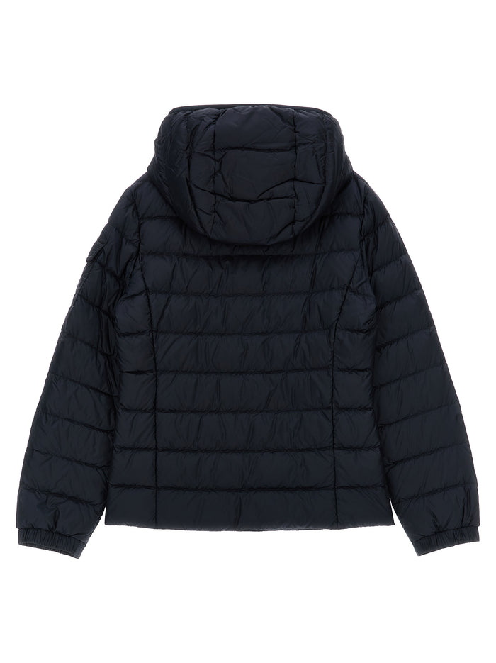 Gles down jacket Blue Polyamide Jacket, Parka, Casual