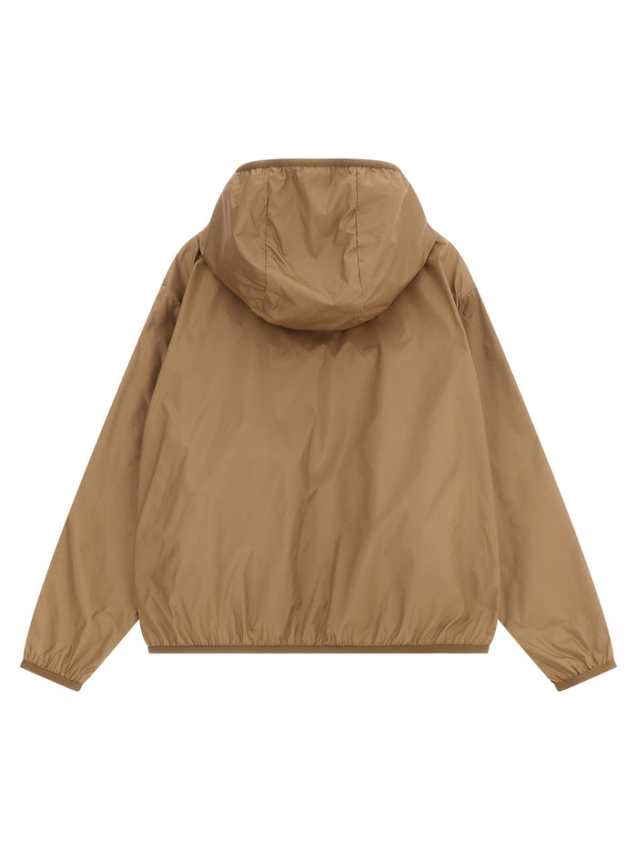 Fegeo jacket Brown Polyester Down Jacket, Parka, Casual