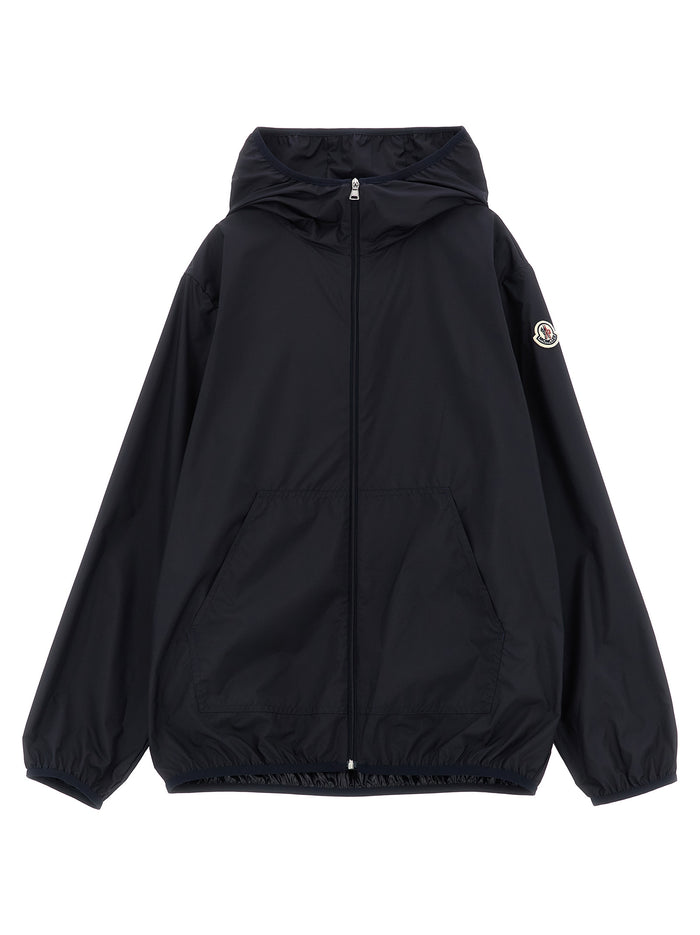 Moho windbreaker Blue Polyester Down Jacket, Parka, Casual Jackets