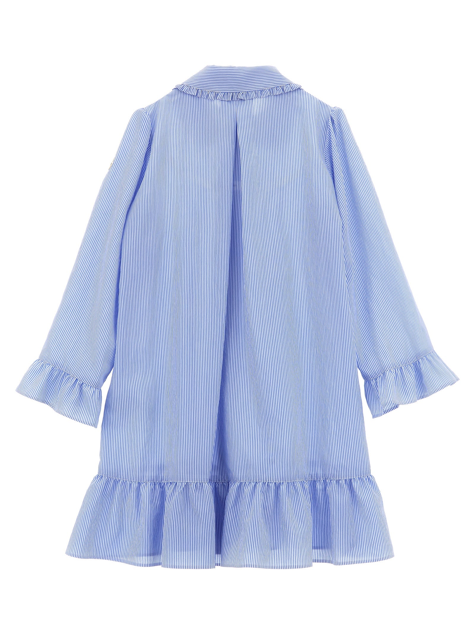 Striped dress Light Blue Viscose