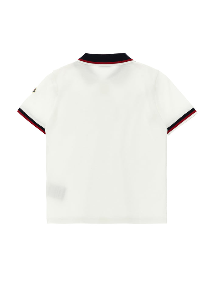 Tricolor polo shirt White Cotton