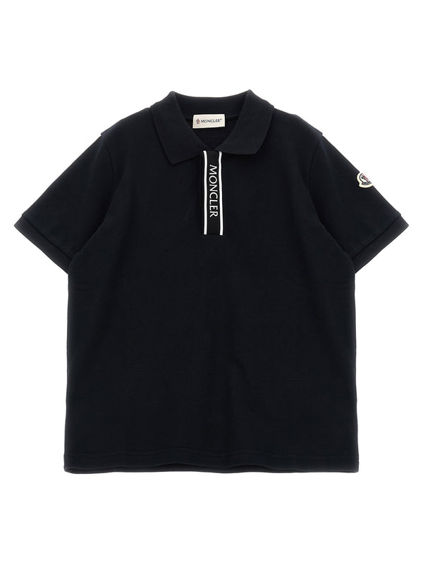 Moncler Enfant Logo Polo Shirt