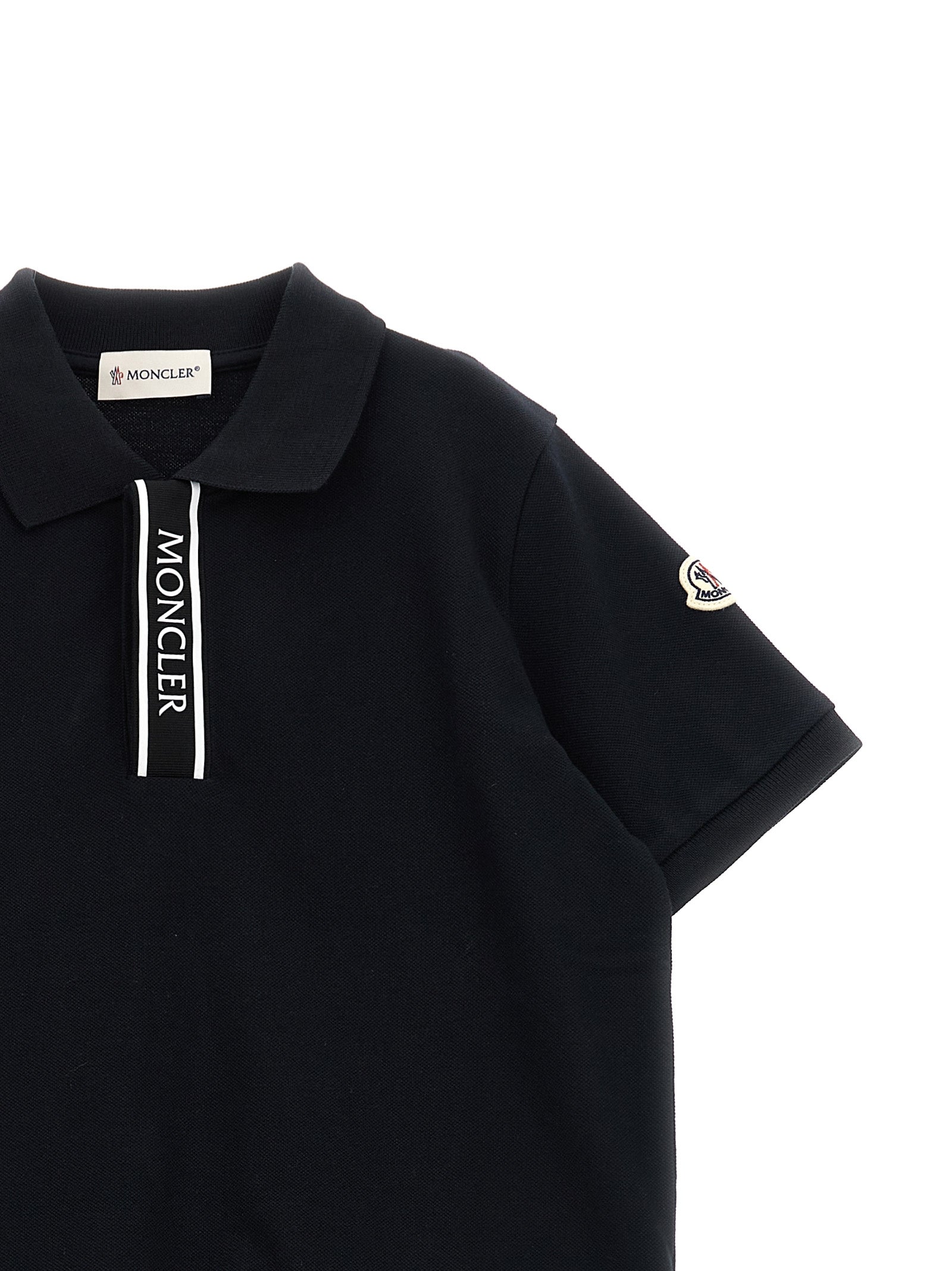 Logo polo shirt Black Cotton