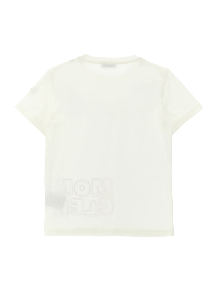 Logo T-shirt White Cotton