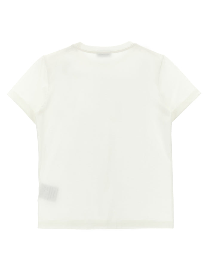 Logo T-shirt White Cotton