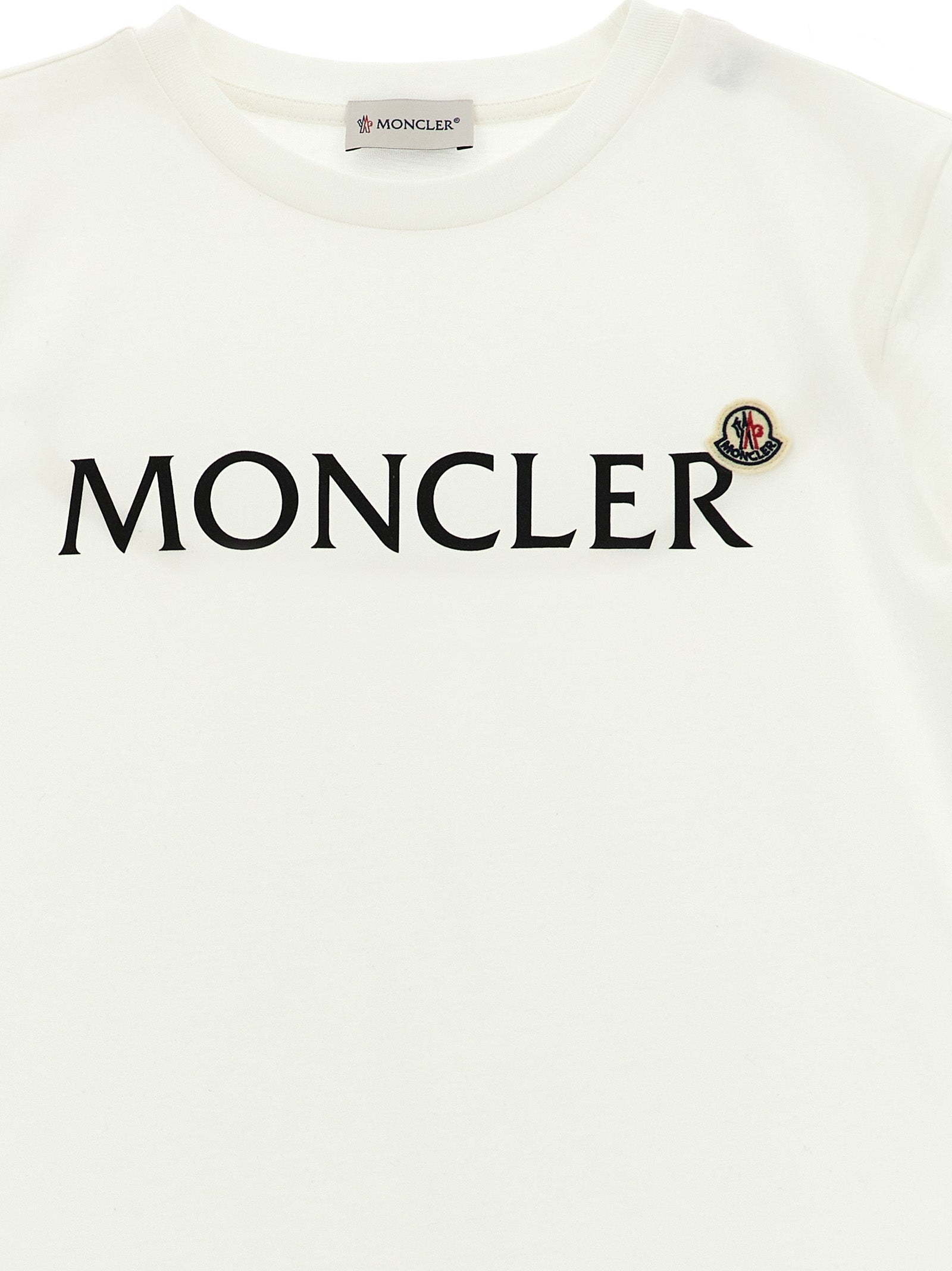 Logo T-shirt White Cotton