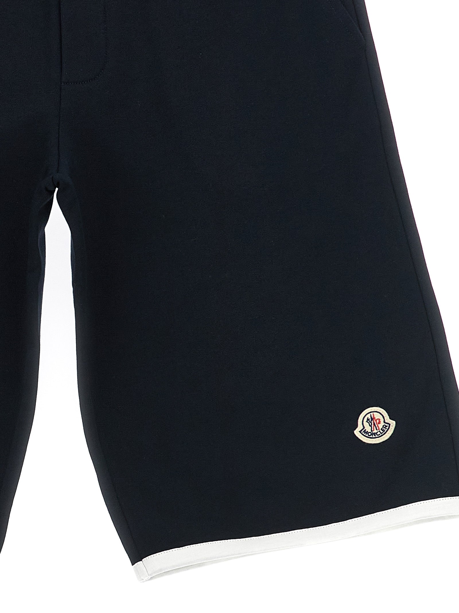 Logo patch Bermuda shorts Blue Cotton Bermuda