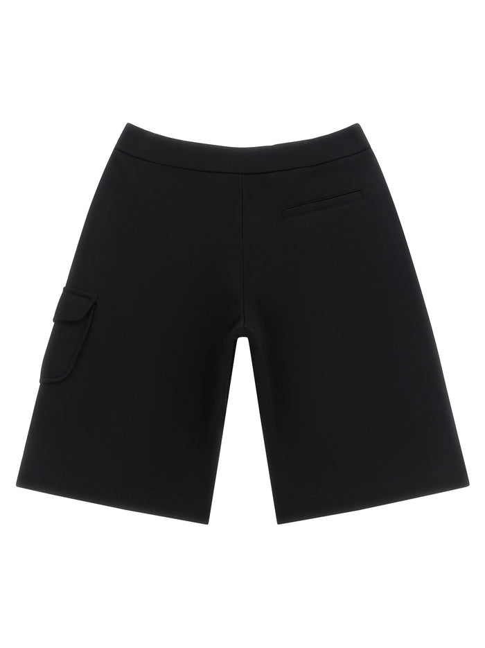 Cargo bermuda shorts Black Cotton Bermuda