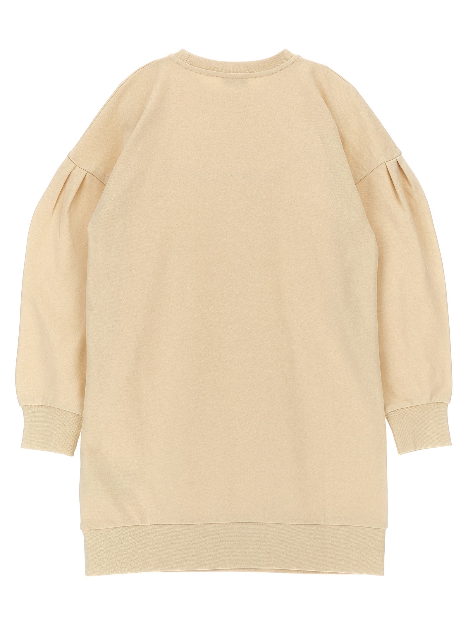 Sweatshirt dress Beige Cotton