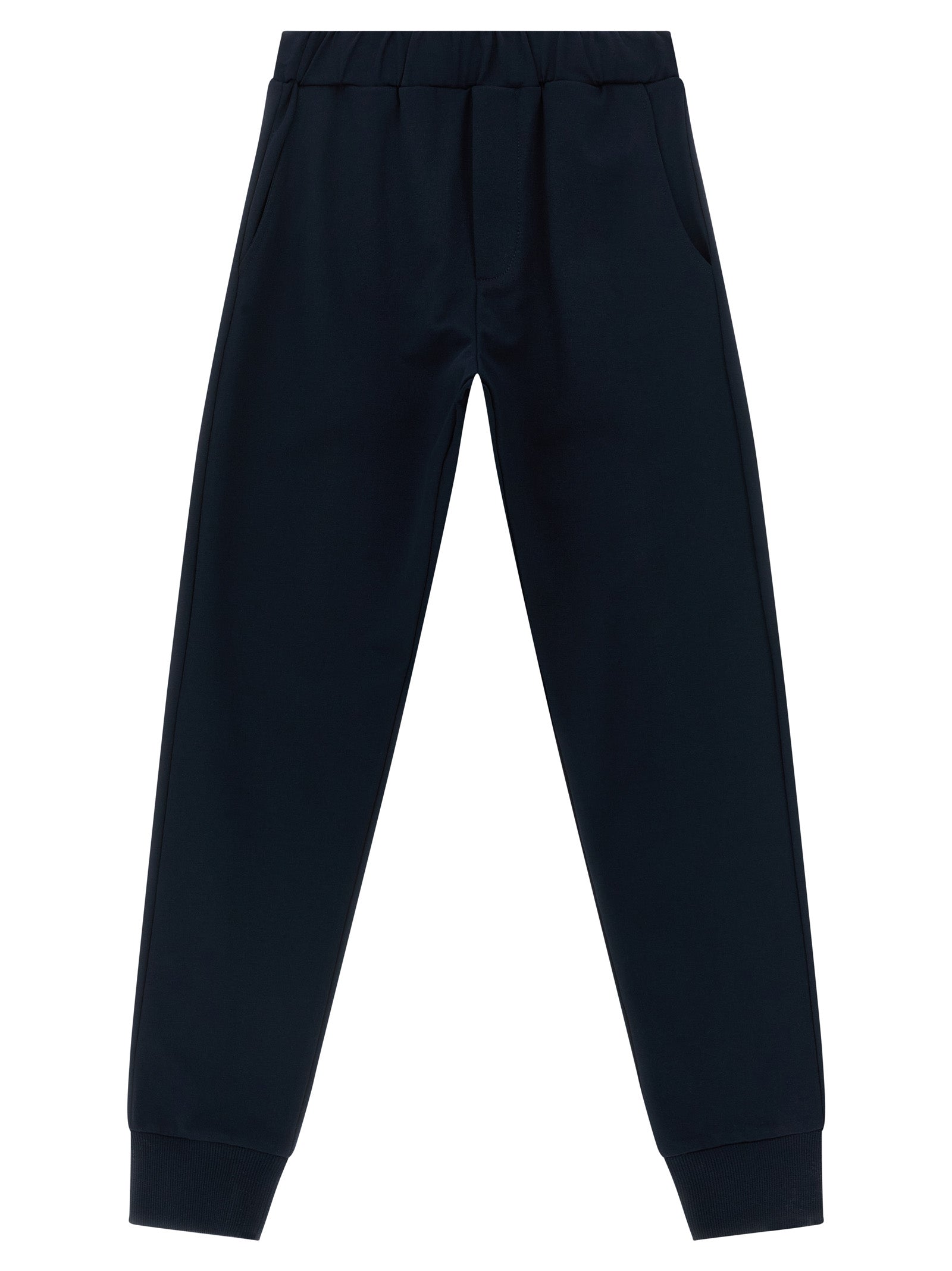Tricolor hem sweatshirt + joggers Blue Cotton Elastane Dress