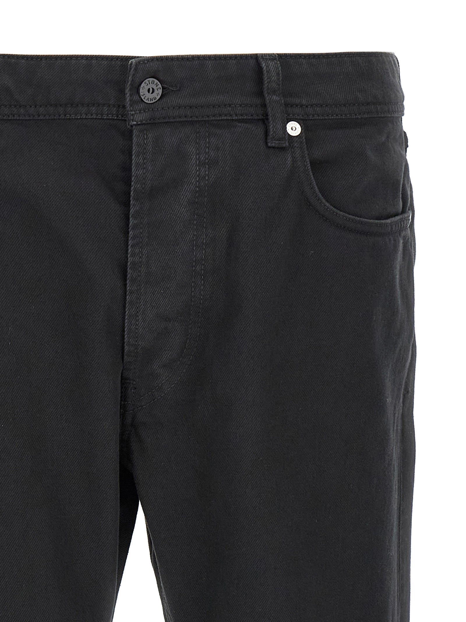Light Bull Denim Jeans Black Cotton