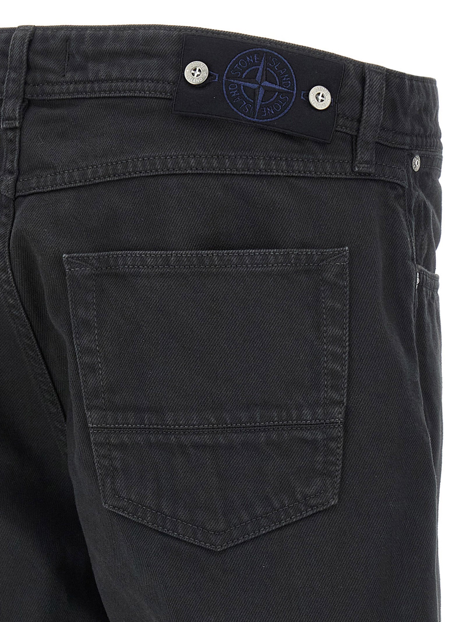 Light Bull Denim Jeans Black Cotton