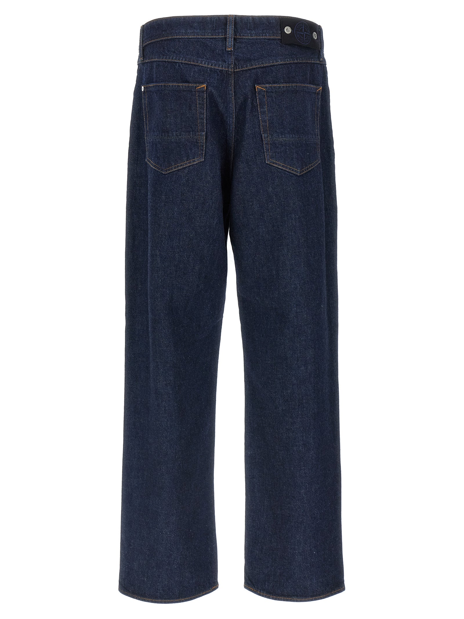 Indigo Denim Jeans Blue Cotton