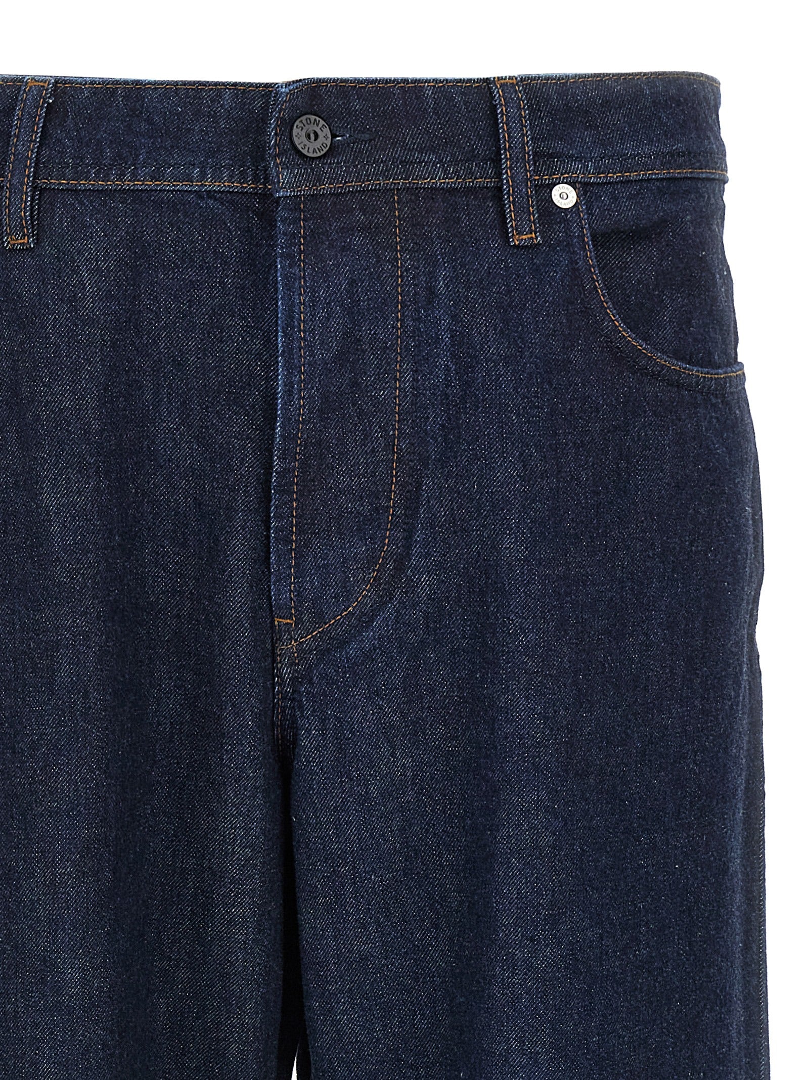 Indigo Denim Jeans Blue Cotton