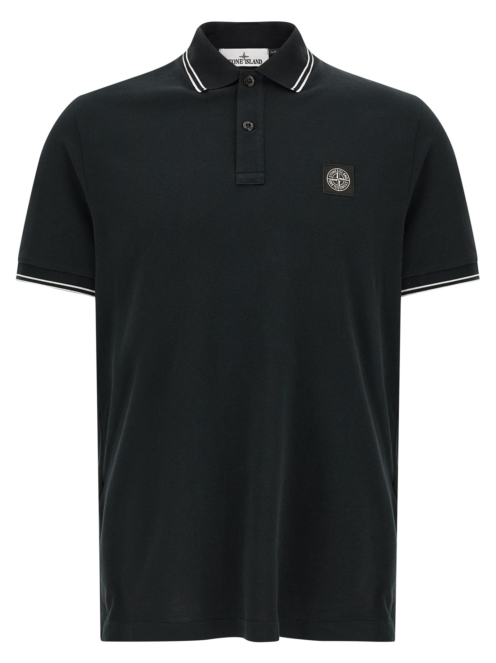 2200010 Polo Shirt Black Cotton
