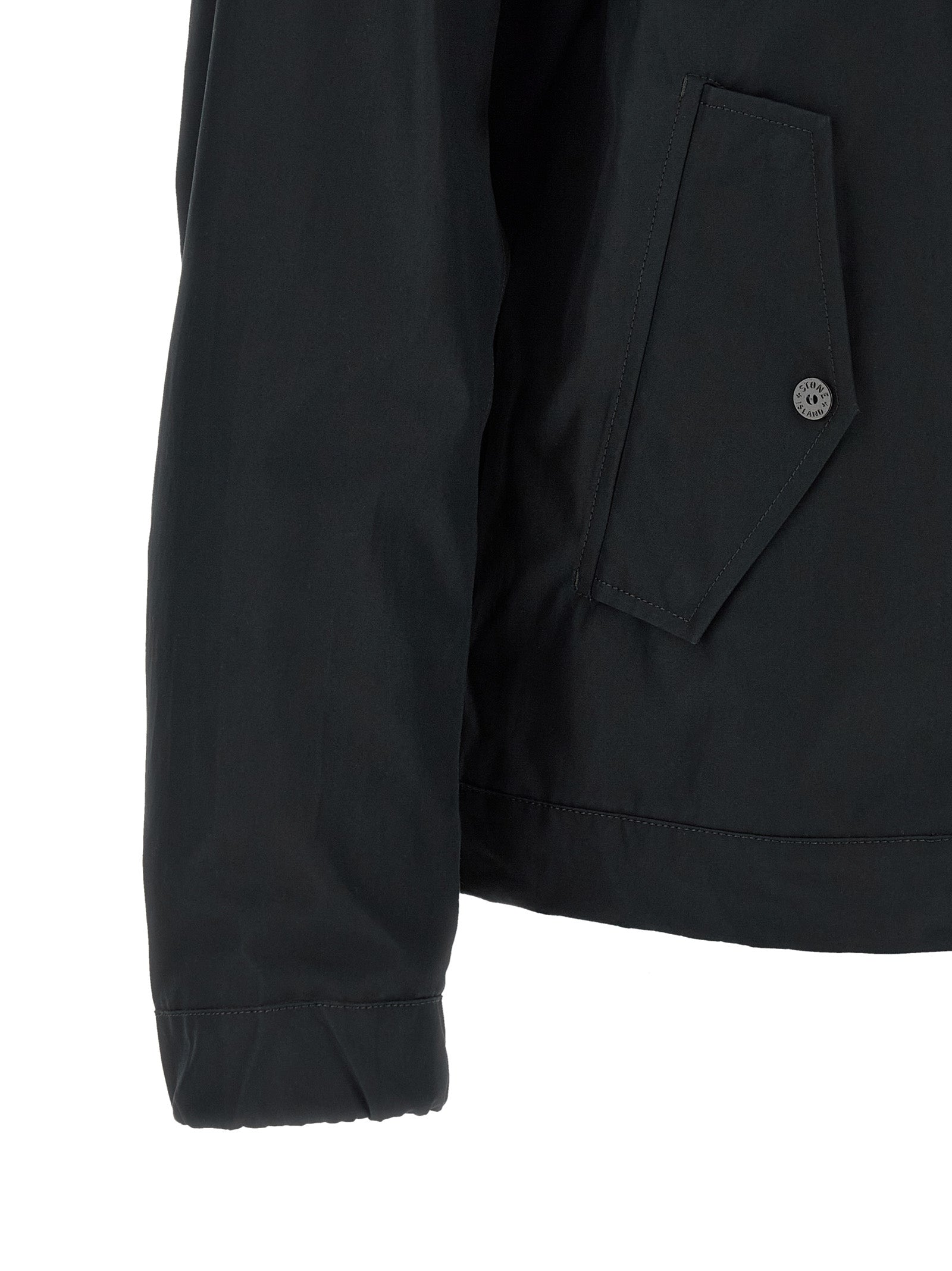 S.i. Ghost Jacket Black Cotton Down Jacket, Parka, Casual