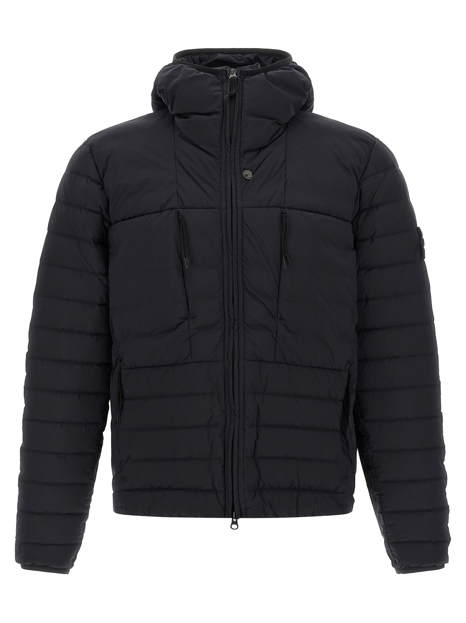 Down jacket 4100106 Blue Polyamide Jacket, Parka, Casual