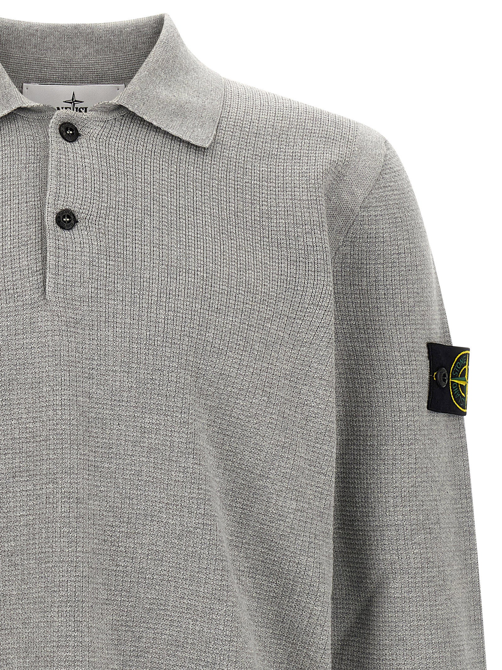 5100024 polo shirt Gray Cotton