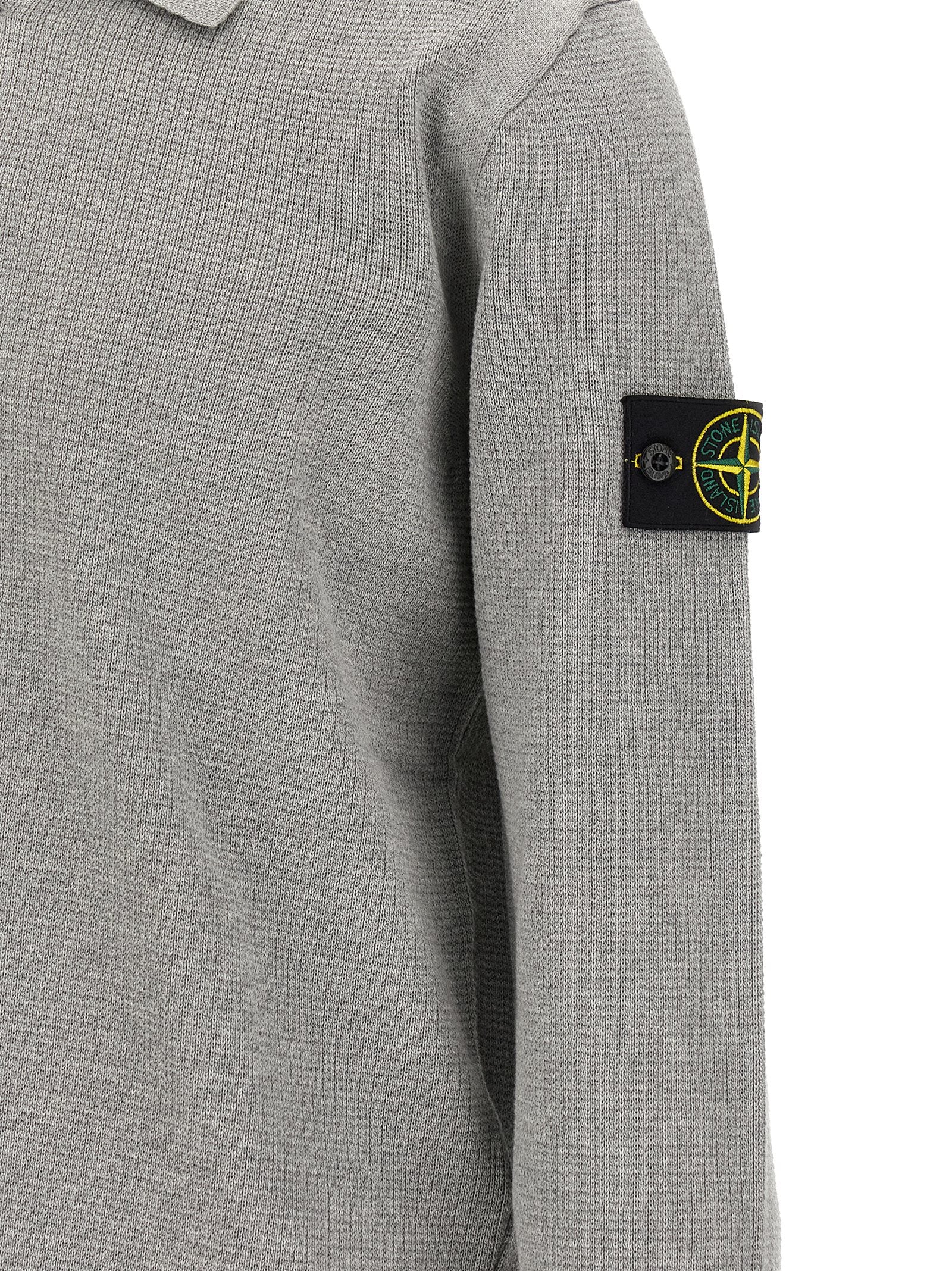 5100024 polo shirt Gray Cotton