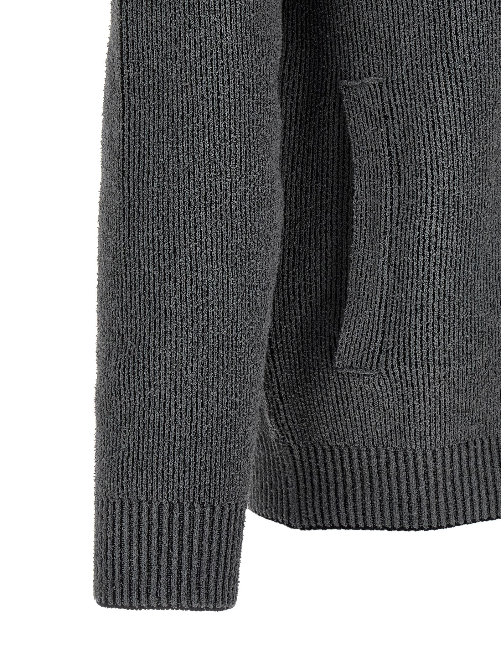 5100034 Sweater Gray Cotton Polyamide Elastane Sweater, Cardigans