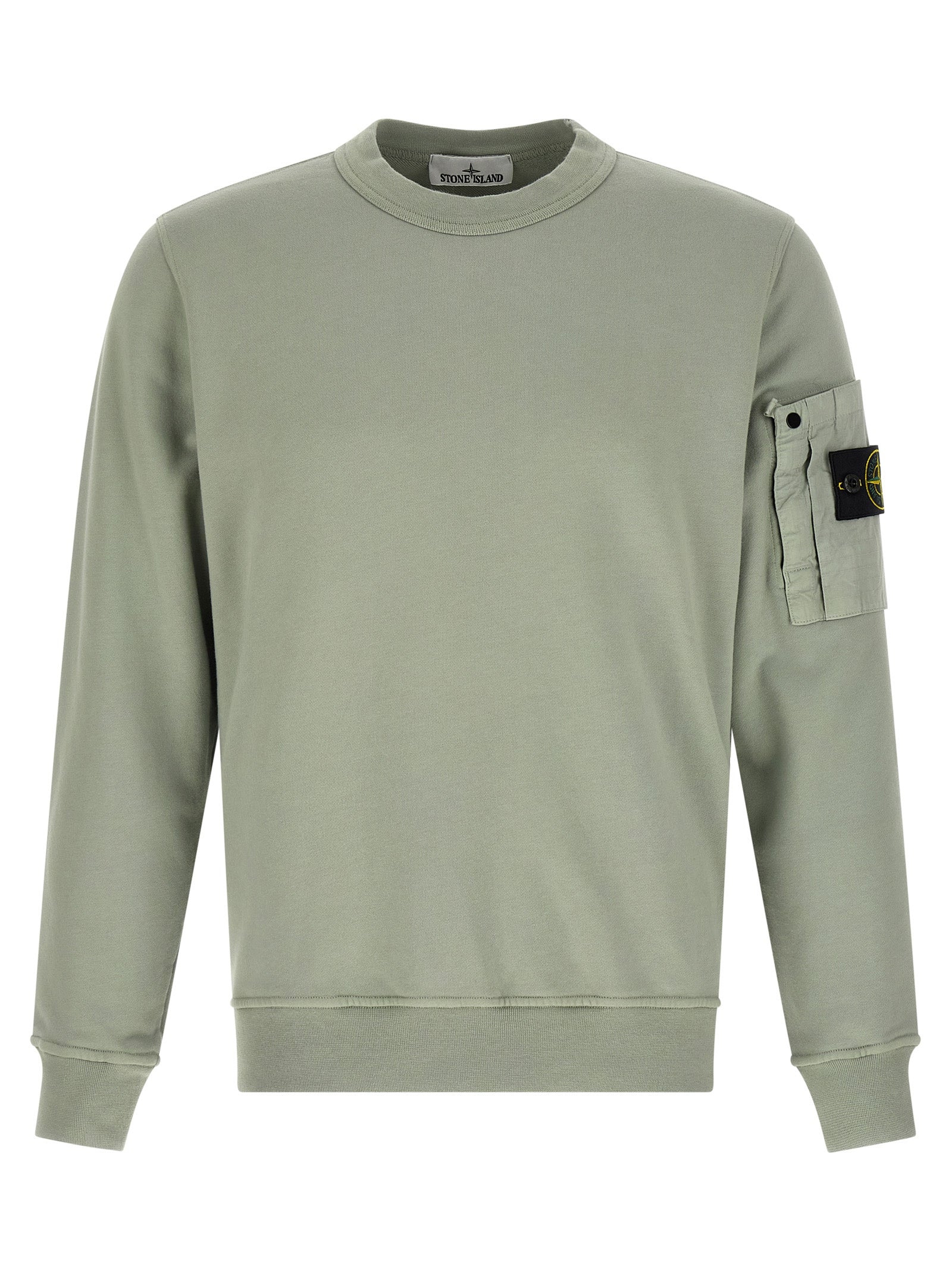 6100019 sweatshirt Green Cotton