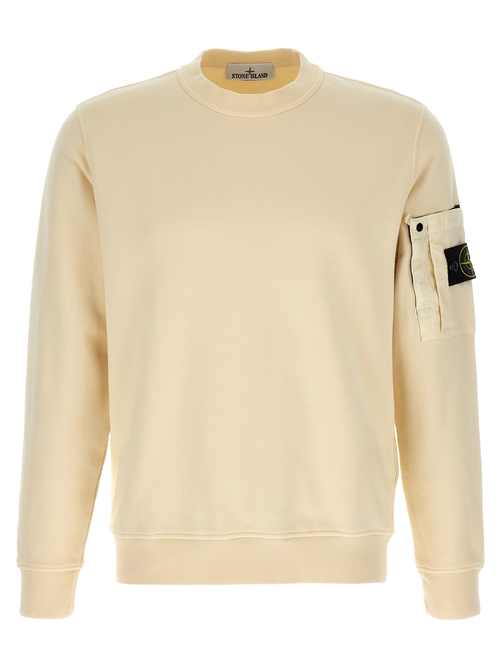 6100019 sweatshirt Beige Cotton