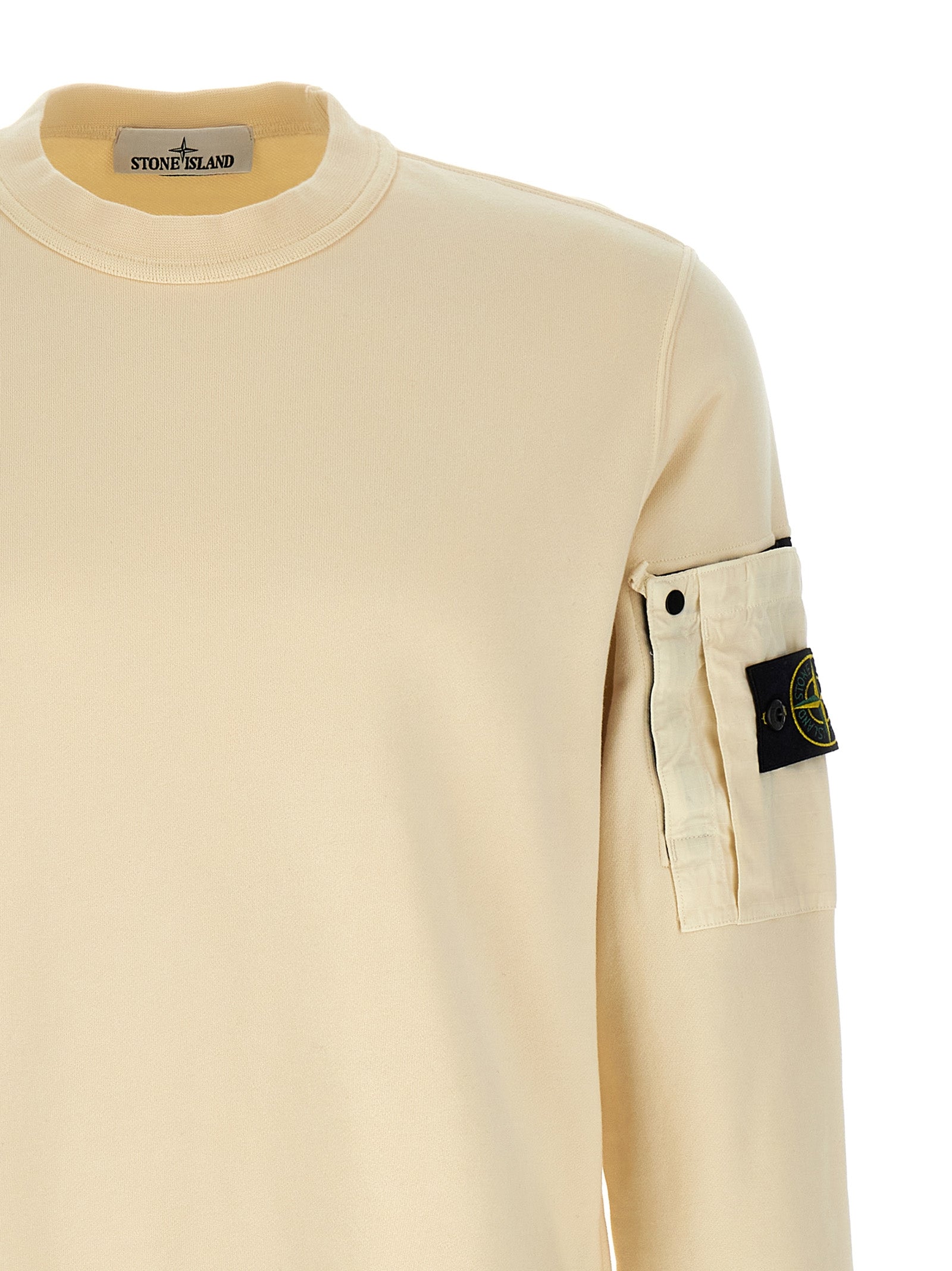 6100019 sweatshirt Beige Cotton