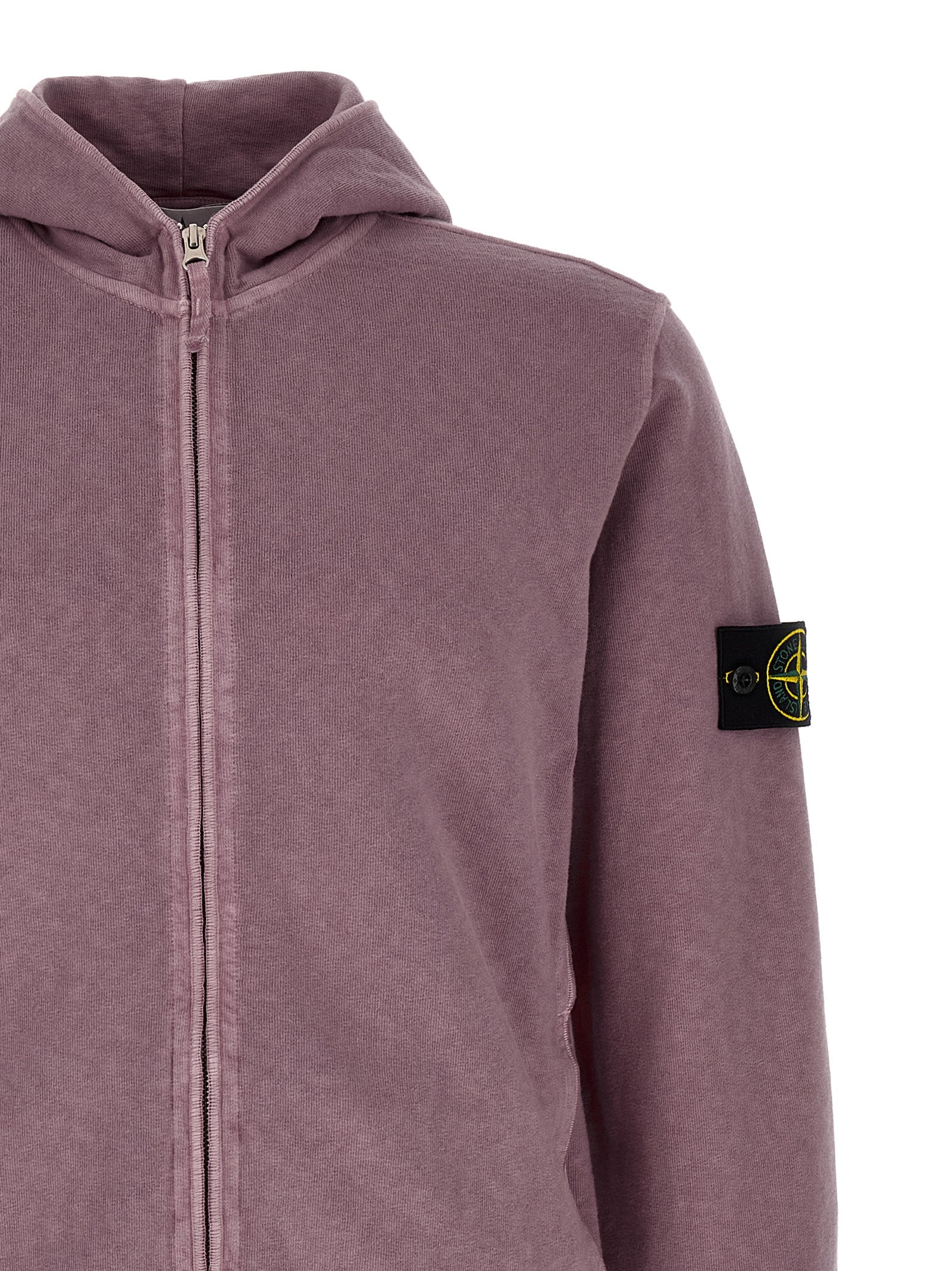 6100032 hoodie Purple Cotton Sweatshirt